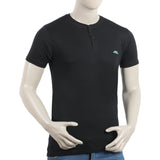 Eminent Men's Round Neck Half Sleeves T-Shirt - Black, Men's T-Shirts & Polos, Eminent, Chase Value