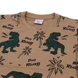 Boys Half Sleeves T-Shirt - Brown, Boys T-Shirts, Chase Value, Chase Value