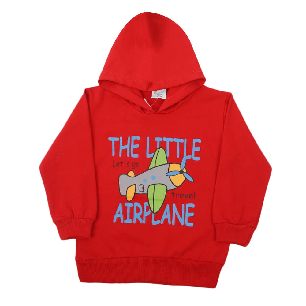 Boys Full Sleeves Hoodie - Red, Boys Hoodies & Sweat Shirts, Chase Value, Chase Value