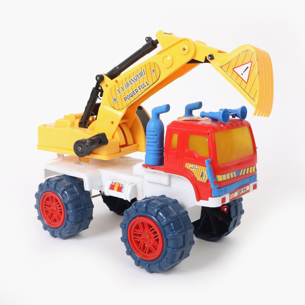 Crane Truck Toy For Kids - Road Development Toys, Non-Remote Control, Chase Value, Chase Value