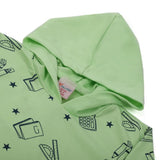Girls Full Sleeves Hoodie T-Shirt - Light Green, Girls Hoodies & Sweat Shirts, Chase Value, Chase Value