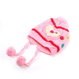 Kids Woolen Fancy Cap - Light Pink, Boys Caps & Gloves, Chase Value, Chase Value