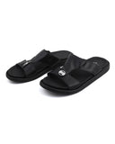 Men's Slipper - Black, Men's Slippers, Chase Value, Chase Value