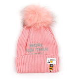 Kids Woolen Cap - Pink, Boys Caps & Gloves, Chase Value, Chase Value