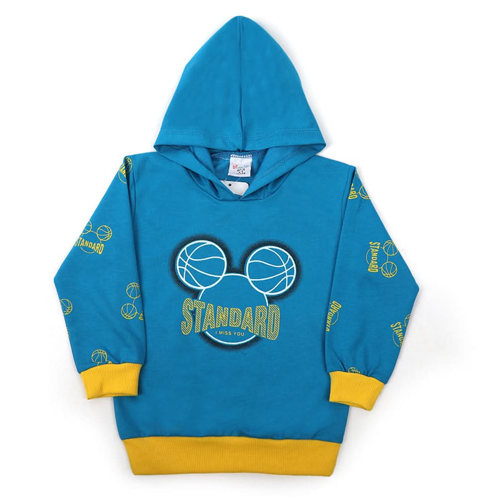 Boys Full Sleeves Hoodie - Royal Blue, Boys Hoodies & Sweat Shirts, Chase Value, Chase Value