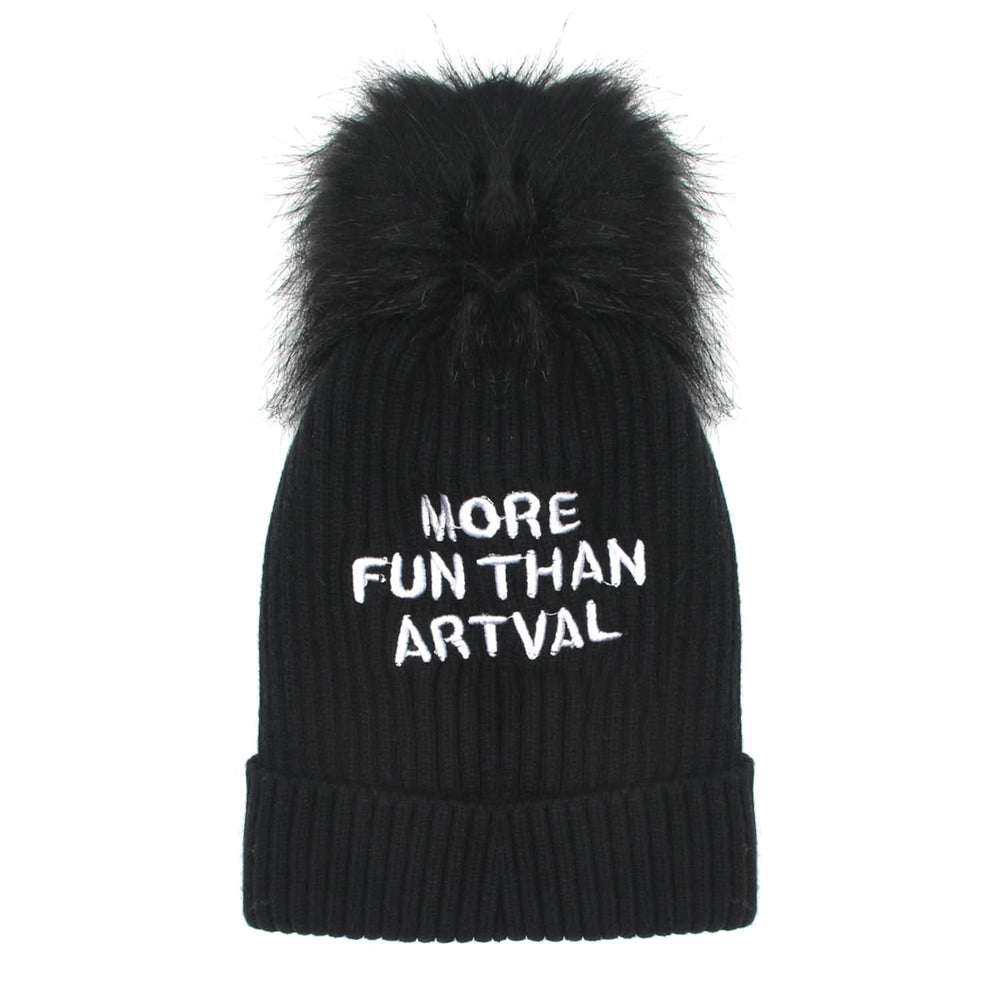 Kids Woolen Cap - Black, Boys Caps & Gloves, Chase Value, Chase Value