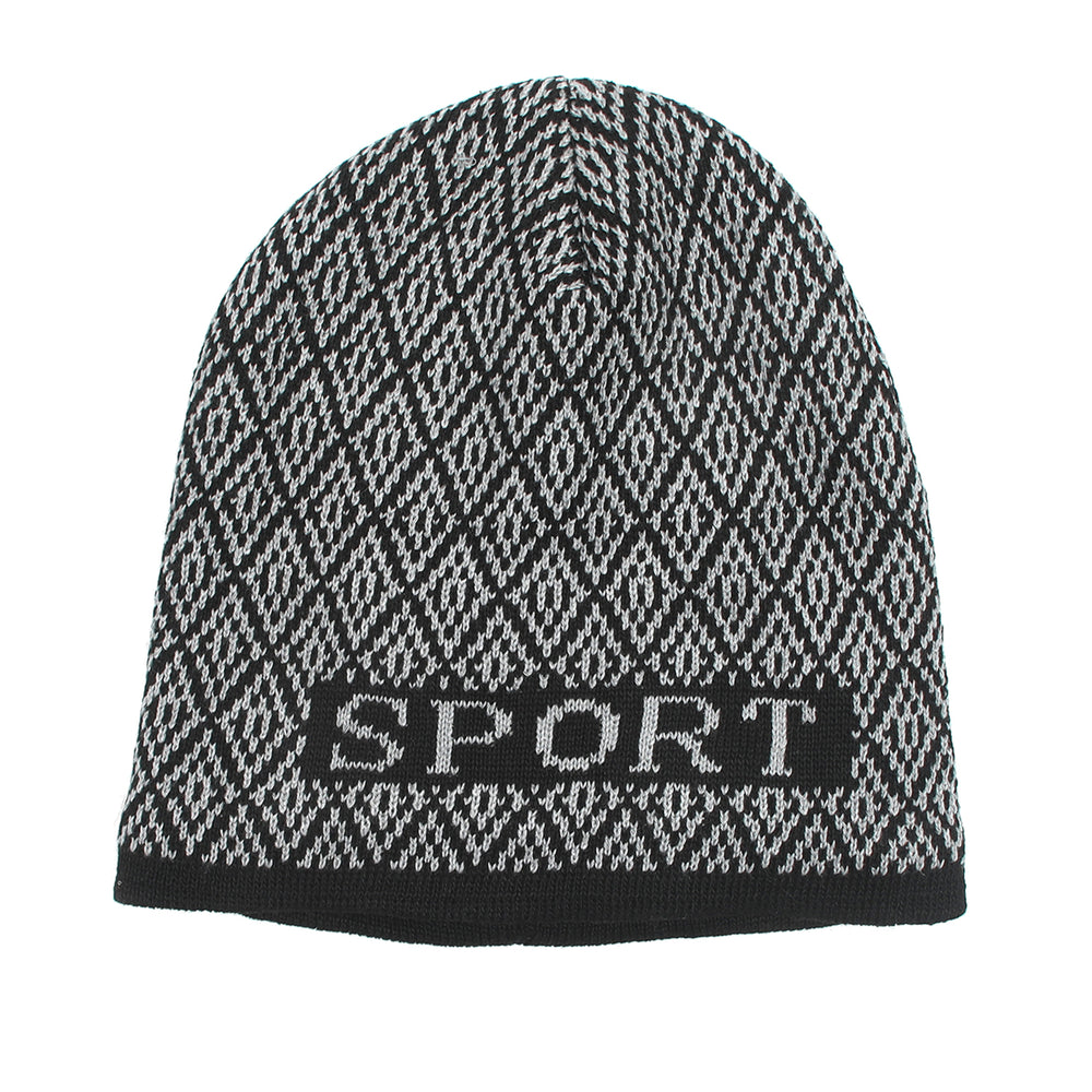 Men's Woolen Cap - Black, Men's Cap & Other Accessories, Chase Value, Chase Value