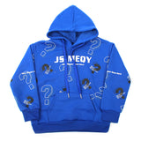 Boys Full Sleeves Hoodie - Royal Blue, Boys Hoodies & Sweat Shirts, Chase Value, Chase Value