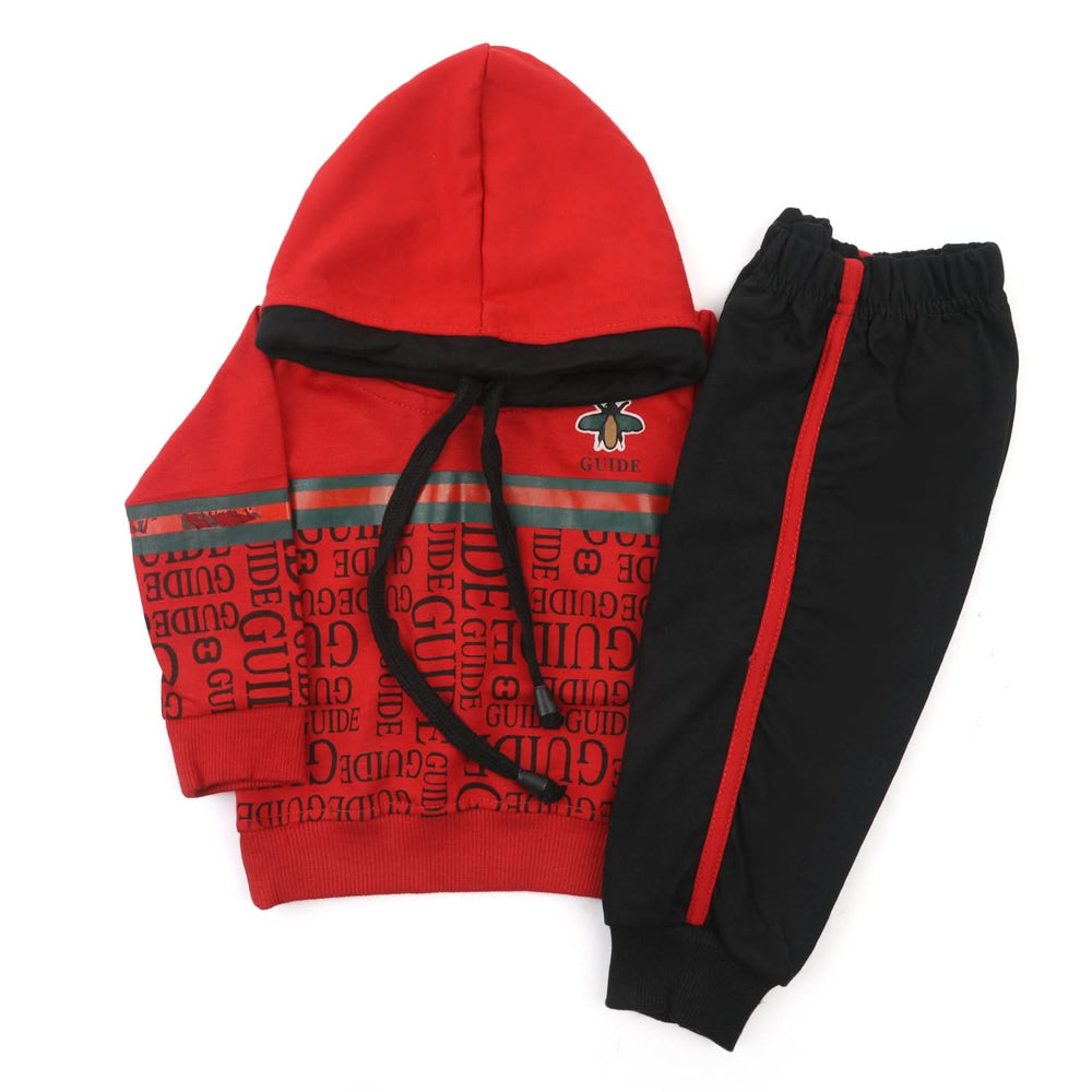 Newborn Boys Full Sleeves Suit - Red, Newborn Boys Sets & Suits, Chase Value, Chase Value