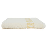 Bath Towel Greek Border - Cream, Bath Towels, Chase Value, Chase Value