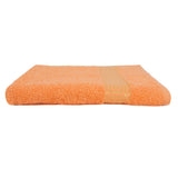 Bath Towel Greek Border - Peach, Bath Towels, Chase Value, Chase Value