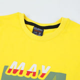 Boys Half Sleeves Suit - Yellow, Boys Sets & Suits, Chase Value, Chase Value