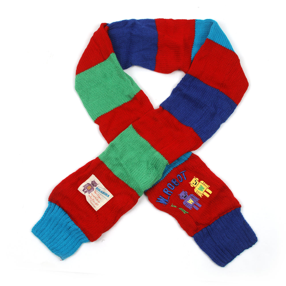 Kids Winter Muffler - Multi Color, Boys Caps & Gloves, Chase Value, Chase Value