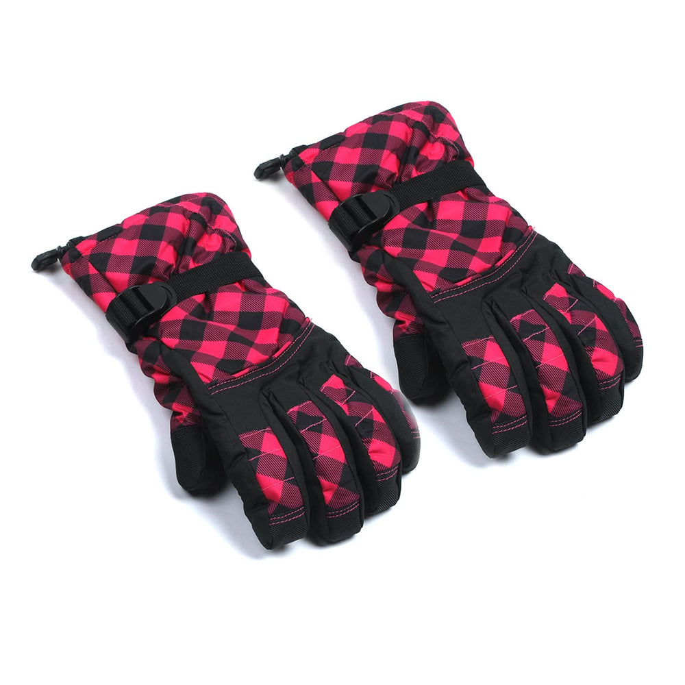 Kids Winter Gloves - Pink, Boys Caps & Gloves, Chase Value, Chase Value