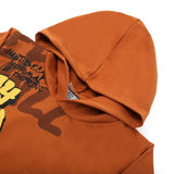 Boys Full Sleeves Hoodie - Rust, Boys Hoodies & Sweat Shirts, Chase Value, Chase Value