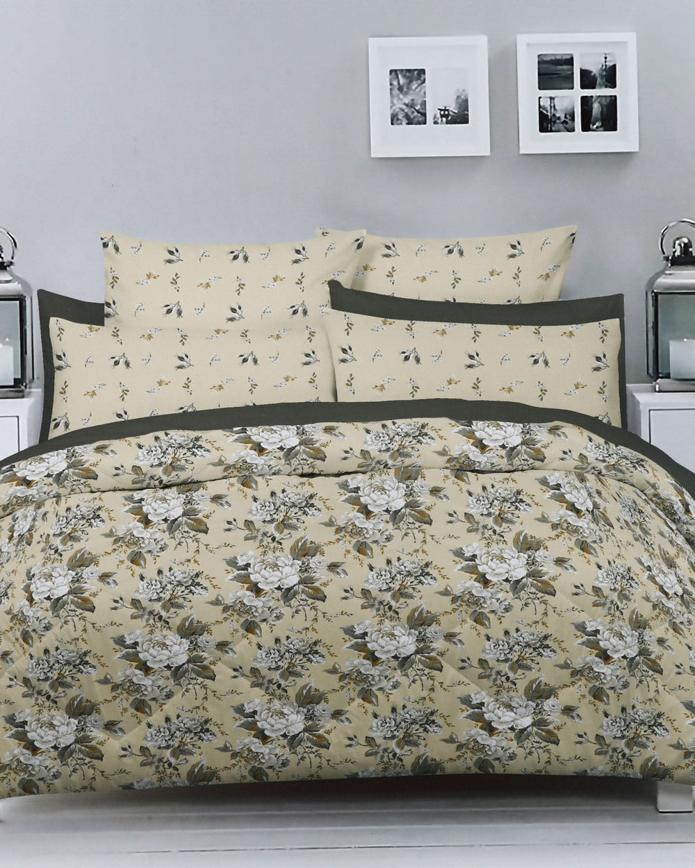 Double Bedsheet 90×94 – Salonika, Double Size Bed Sheet, Chase Value, Chase Value