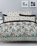 Double Bedsheet 90×94 – Salonika, Double Size Bed Sheet, Chase Value, Chase Value