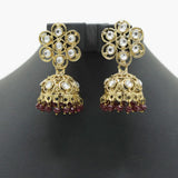 Women's Jumki - Maroon, Women Earrings & Tops, Chase Value, Chase Value