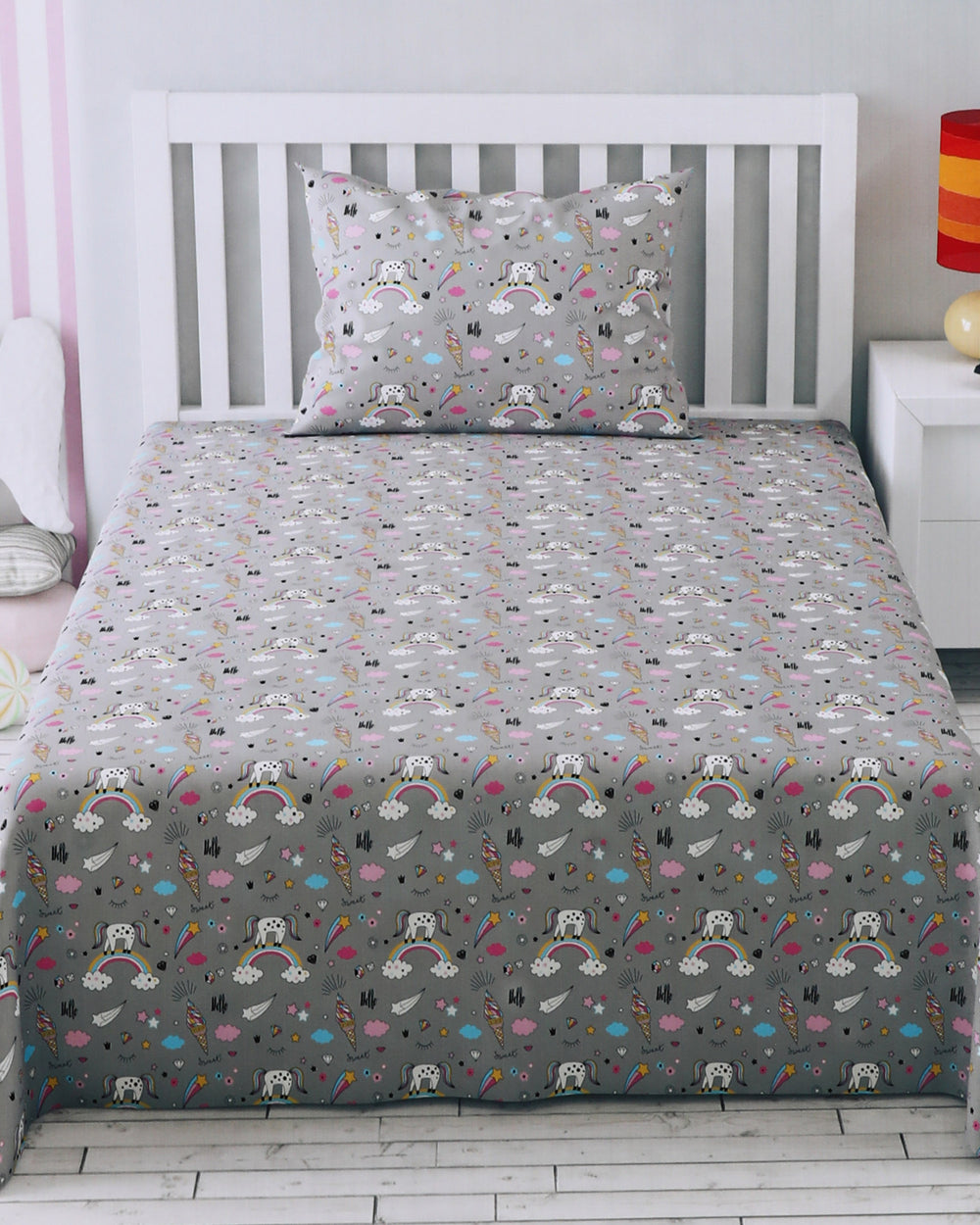 Kids Single Bed Sheet, Single Size Bed Sheet, Chase Value, Chase Value