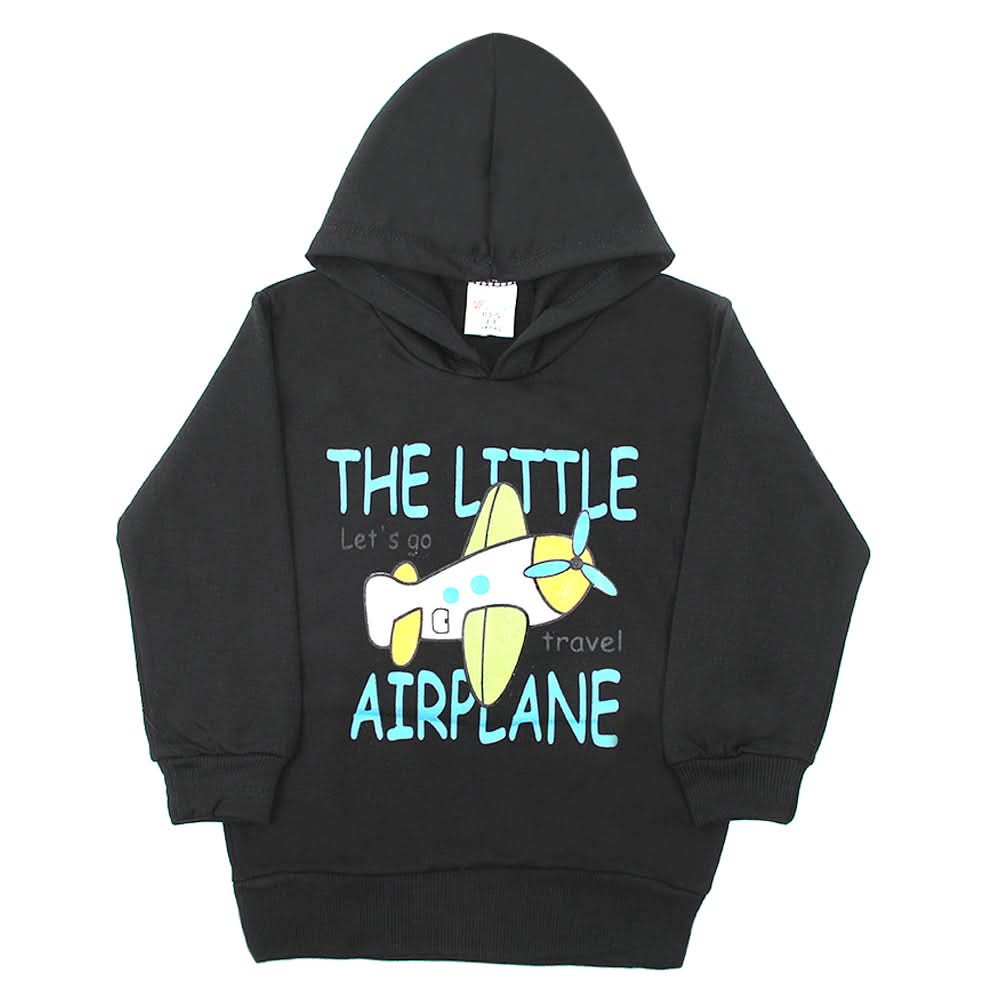 Boys Full Sleeves Hoodie - Black, Boys Hoodies & Sweat Shirts, Chase Value, Chase Value