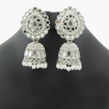 Women's Jumki - White, Women Earrings & Tops, Chase Value, Chase Value