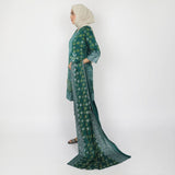 Women's Printed 3pcs Suit - Green, Women Shalwar Suits, Chase Value, Chase Value