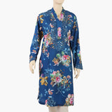 Women's Embroidered Kurti - Blue, Women Ready Kurtis, Chase Value, Chase Value