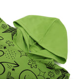 Girls Full Sleeves HoodieT-Shirt - Light Green, Girls Hoodies & Sweat Shirts, Chase Value, Chase Value