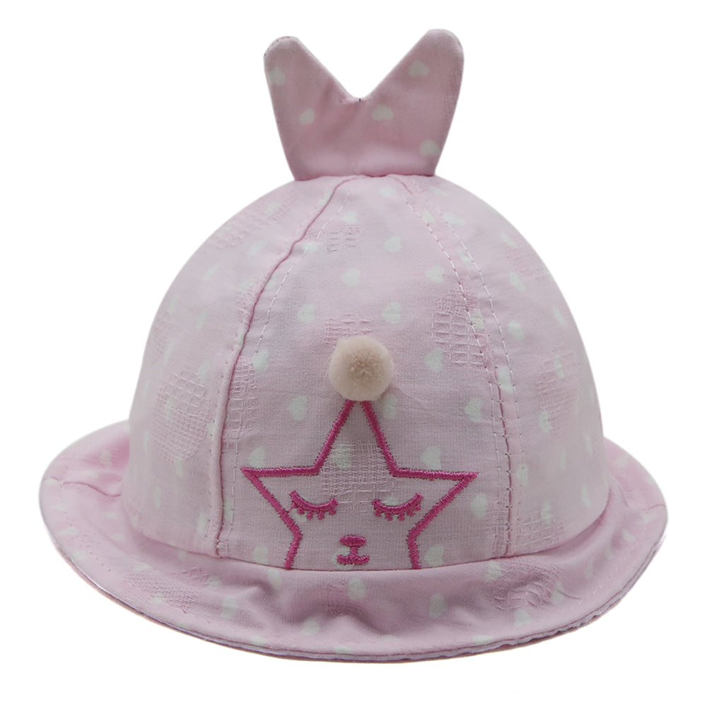 Girls P Cap - Baby Pink, Girls Caps & Hats, Chase Value, Chase Value