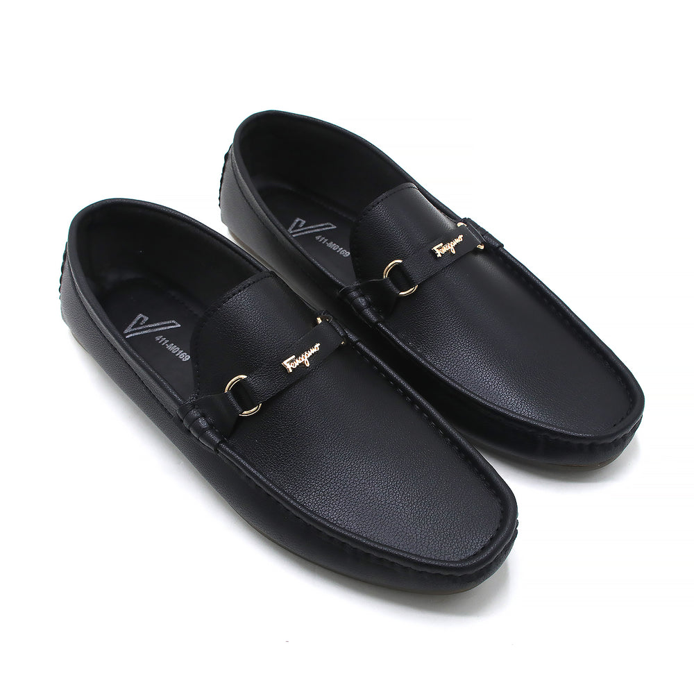 Valuable Slip-on Causal Loafers Shoes 3300/M169 - Black, Men's Casual Shoes, Chase Value, Chase Value