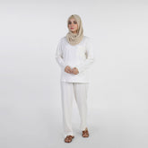 Eminent Women's Full Sleeves Night Suit - White, Women Two Piece Outfit, Eminent, Chase Value