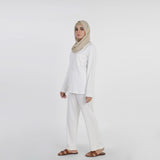 Eminent Women's Full Sleeves Night Suit - White, Women Two Piece Outfit, Eminent, Chase Value
