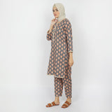 Women's Khaddar 2pcs Stitched Suit - Peach, Women Shalwar Suits, Chase Value, Chase Value
