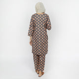 Women's Khaddar 2pcs Stitched Suit - Peach, Women Shalwar Suits, Chase Value, Chase Value