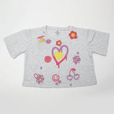 Eminent Girl's Half Sleeves T-Shirt - Oatmeal, Girls T-Shirts, Eminent, Chase Value