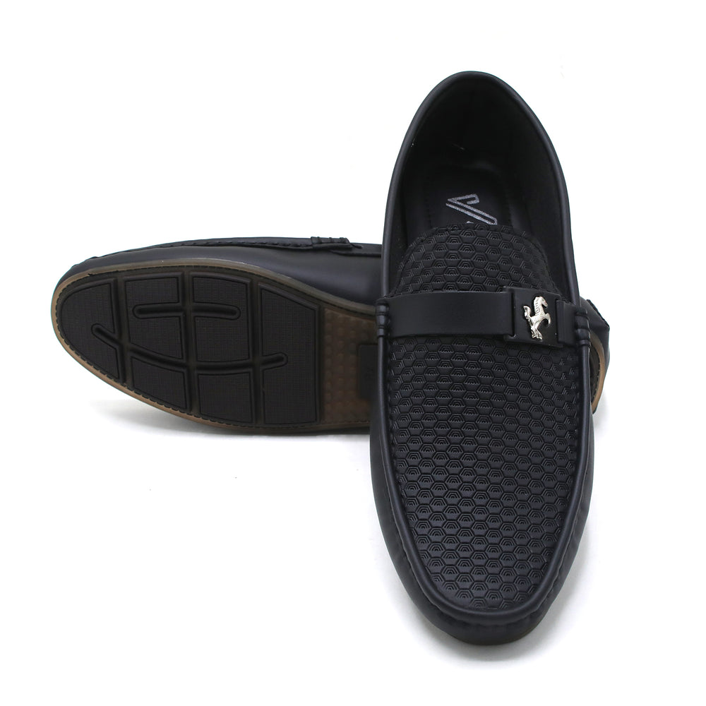 Valuable Slip-on Causal Loafers Shoes 3309/M172 - Black, Men's Casual Shoes, Chase Value, Chase Value