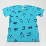 Boys Half Sleeves T-Shirt - Sky Blue, Boys T-Shirts, Chase Value, Chase Value
