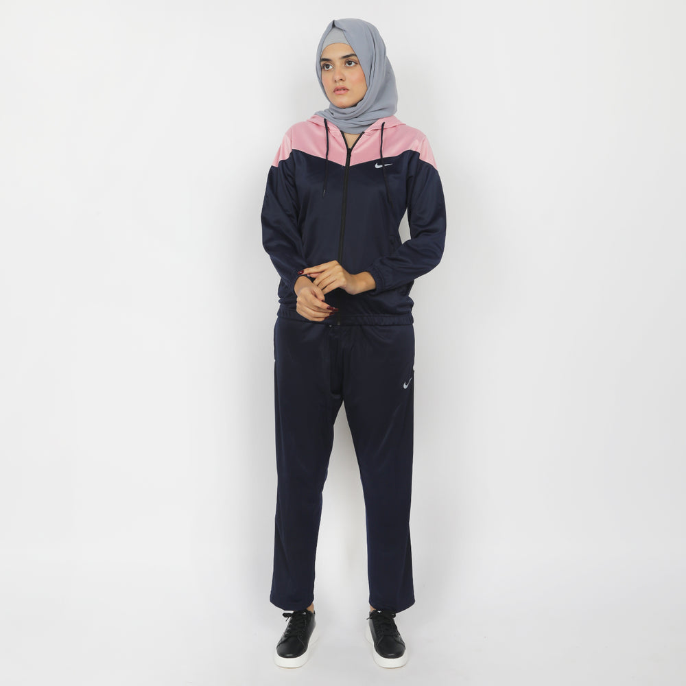Women's Full Sleeves Track Suit - Pink, Women Two Piece Outfit, Chase Value, Chase Value
