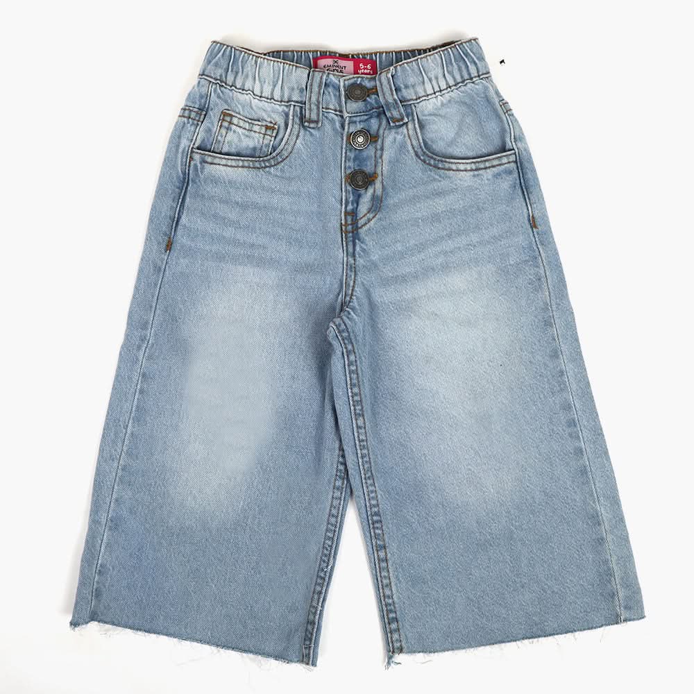 Eminent Girls Denim Capri - Ocean Blue, Girls Pants & Capri, Eminent, Chase Value