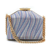 Women's Fancy Clutch - Blue, Women Clutches, Chase Value, Chase Value