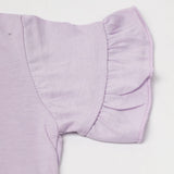 Girls Half Sleeves Suits - Purple, Girls Suits, Chase Value, Chase Value