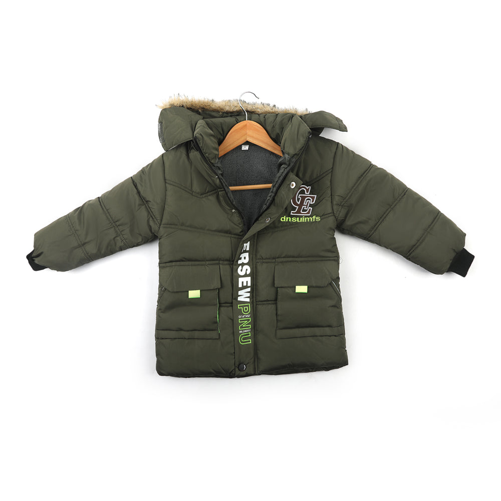 Boys Full Sleeves Jacket - Olive, Boys Jackets & Blazers, Chase Value, Chase Value