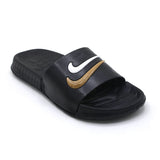Men's Slider - Brown & Black, Men's Slippers, Chase Value, Chase Value