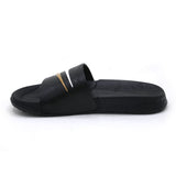 Men's Slider - Brown & Black, Men's Slippers, Chase Value, Chase Value