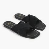 Women's Slipper - Black, Women Slippers, Chase Value, Chase Value