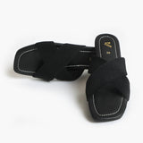 Women's Slipper - Black, Women Slippers, Chase Value, Chase Value