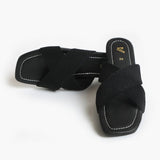 Women's Slipper - Black, Women Slippers, Chase Value, Chase Value