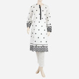 Eminent Women's Embroidered Shalwar Suit - White, Women Shalwar Suits, Eminent, Chase Value