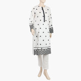 Eminent Women's Embroidered Shalwar Suit - White, Women Shalwar Suits, Eminent, Chase Value