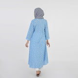 Women's Jalpari Printed Kurti - Sky Blue, Women Ready Kurtis, Chase Value, Chase Value